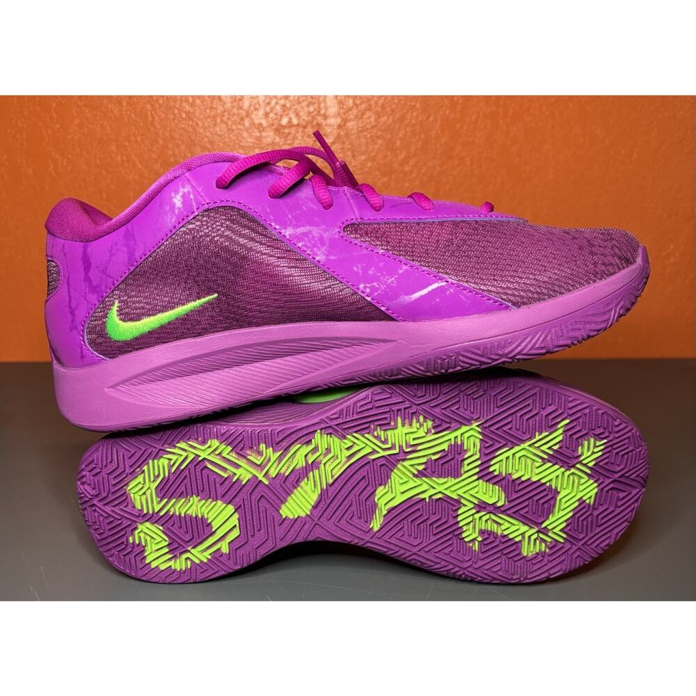 Nike Giannis Zoom Freak 6 "Bold Berry Electric Green" FJ7792-500 Mens Size 9
